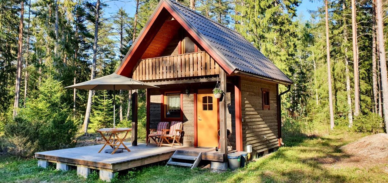 Veela Metsamaja Villa Noarootsi Buitenkant foto