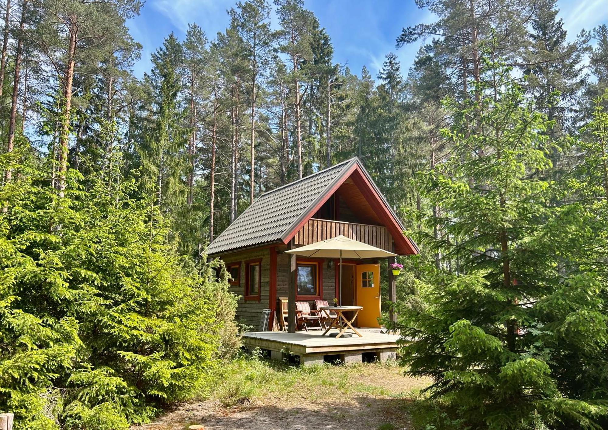 Veela Metsamaja Villa Noarootsi Buitenkant foto